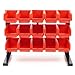 Stalwart Bench Top Parts Rack - 15 pieces