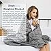 Simple Being Weighted Blanket, Patented 9 Layer Design (Stone Grey, 48x72 15lbs)