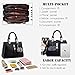 Cadier Women Top Handle Satchel Handbags Tote Purse