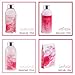 Heart Pink Rose Spa Bath and Body Gift Basket for Women with Shower Gel, Bubble Bath and Body lotion and Bath Salt Bath Gift Set