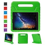NEWSTYLE Apple iPad Air 2 Case Shockproof Case Light Weight Kids Case Super Protection Cover Handle Stand Case for Kids Children for Apple iPad Air 2 (2014 Released) - Green Color
