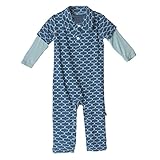 Kickee Pants Print Polo Romper (Baby)