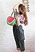 Tonwhar New Cute Watermelon Summer Straw Woven Bag
