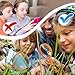 Outdoor Explorer Kit, 25 PCS Nature Exploration Kit & Bug Catcher Kit with Binoculars, Critter Case, Insects, Flashlight, Compass, Magnifying Glass, Outdoor Toys Gift for Boys & Girls Age 3