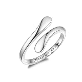 Fookduoduo 925 Sterling Silver Ring Inspirational