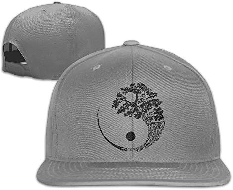 Unisex Bonsai Tree Yin Yang Hip Hop Distressed Outdoors Operater Hat