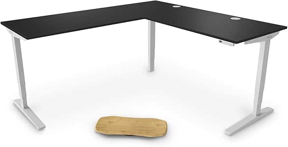 uplift desk v2 black greenguard laminate desktop standing desk