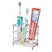 ECROCY Stainless Steel Bathroom Toothbrush Toothpast Holder - Large Size Electronic Toothbrush Holder