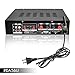Pyle  200W Audio Stereo Receiver – Wireless Bluetooth Home Power Amplifier Home Entertainment System w/ AUX IN, USB Port, DVD CD Player, AM FM Radio, 2 Karaoke Microphone Input, Remote – PDA5BU.0thumb 2