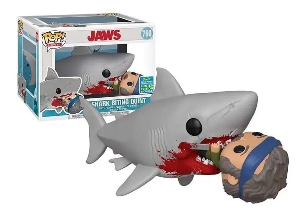 Funko Pop! Movies #760 Jaws Eating Quint (2019 Summer Convention Exclusive)
