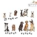 Wall Stickers for Bedroom Living Room, PARLAIM Wall Decals for Kids Boys and Girls (Muti)