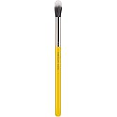 Bdellium Tools Professional Makeup Brush - Studio Series 787 Duo Fiber Large Tapered Blending - With Soft Synthetic Fibers, For Controlled Lightweight Application (Yellow, 1pc)