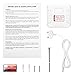 2 in 1 Water Alarm, Govee Water Leak Detector Alarm with Sensor Probe and Sensor Cable 120 dB Water Sensor Alarm for Basement,and Water Heater 1 pack ( Battery Included)