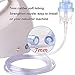 Universal Type Cool Mist Inhaler Accessories Tubing, 2 Mask, Mouthpiece, Cup for Adult