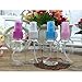 Honbay 4PCS 50ml 1.7oz Portable Refillable Plastic Spray Bottles Empty Makeup Clear Sprayer Bottle with Fine Mist Travel Sized Spray Bottle