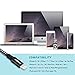 Nylon Extend Braided USB Charging Cable with Aluminum Connector for iPhone X / 8 / 8 Plus / 7 / 7 Plus, iPad / iPod And More-Black