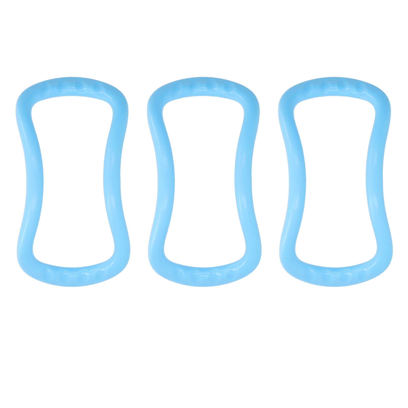 3PCS Yoga Massage Rings Toning Exercise Fitness Body Ring Training Circles for Back and Legs Stretching