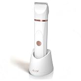 OLOV Electric Body Hair Trimmer - Groin Trimmer for Men - Bikini Trimmer Women - Wet/Dry Shaver Groomer, Replaceable Ceramic 
