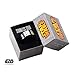 Disney Men's Stainless Steel Star Wars Aurebesh Spinner Ring