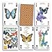 Butterflies of the World Standard Poker Playing Card Deck featuring butterfly and Moth