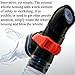 Promate Ultra Dry Diving Snorkel with Signal Whistle, Ab