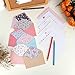 IMagicoo 48 Cute Lovely Writing Stationery Paper Letter Set with 24 Envelope/Envelope Seal Sticker (1)