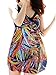 wantdo Women's Swimwear Push Up Swimsuit Swim Dress Feather 2XL US 10-12