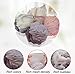 Bath Sponge, Loofahs Exfoliating Mesh Ball Body Bath Pouf Shower Wash Luffa Cleanse Soft 4 Packs 60 Gram Each for Men and Women by KRRAMEL
