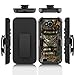 LG X Venture Case, LG X Calibur Case, Elegant Choise Hybrid Kickstand Heavy Duty Armor Holster Defender Protective Case Cover with Belt Swivel Clip for LG V9 / LG X Venture H700 (Camouflage)