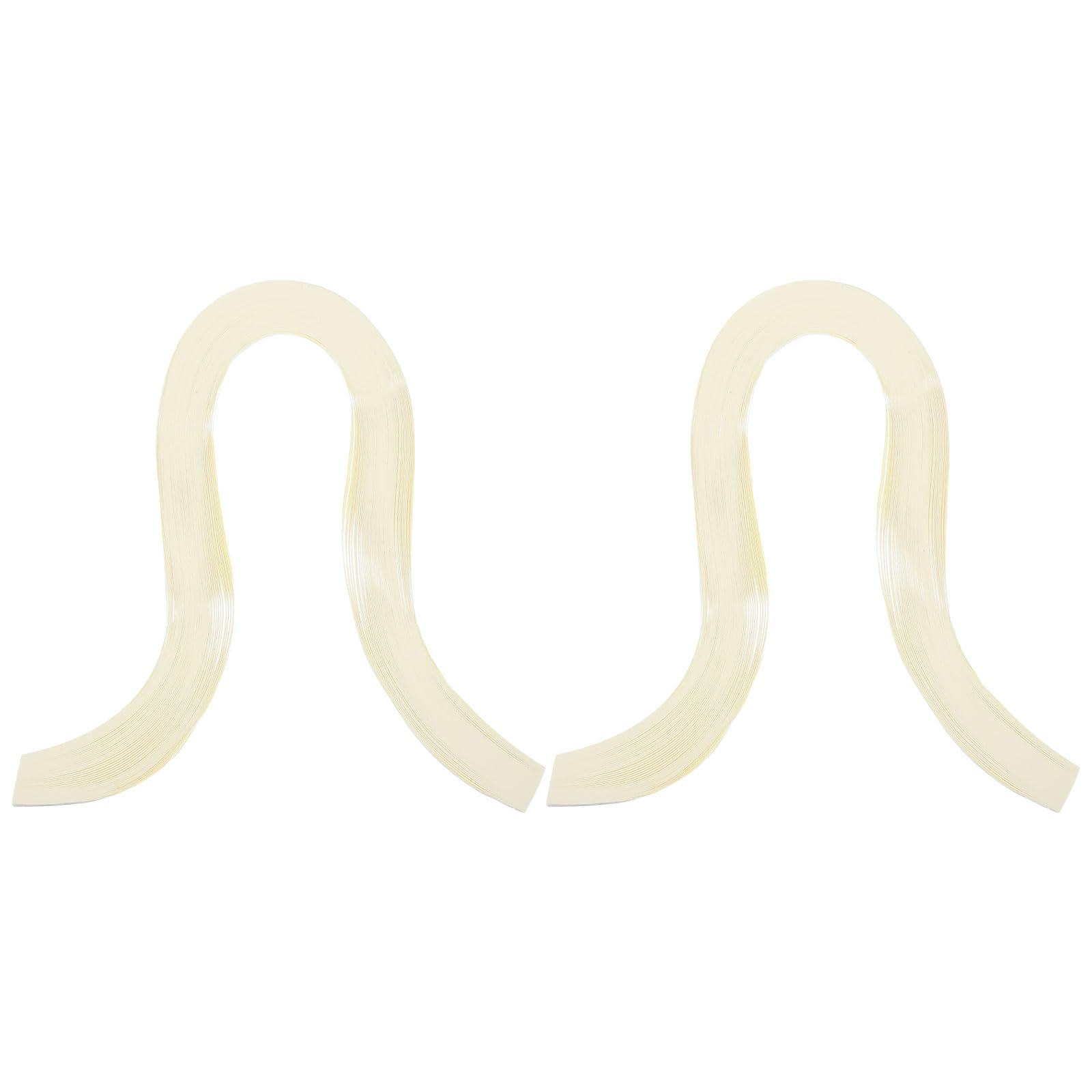 PATIKIL 240pcs Quilling Strips Paper, 3mm x 39cm Origami Paper Quilling Kits for Adults Beginner Art DIY Craft Christmas, Cream