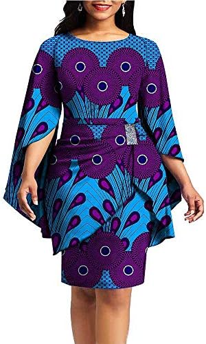 african print mini dress