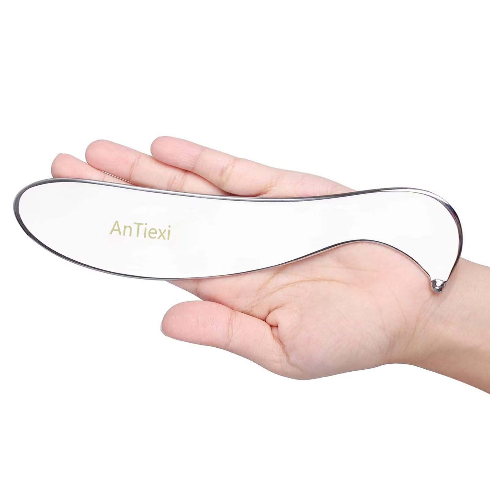 AnTiexi Medical Grade Stainless Steel Muscle Scraper Tool,IASTM Tools,Scraping Massage Tool, for Relaxing Soft Tissue