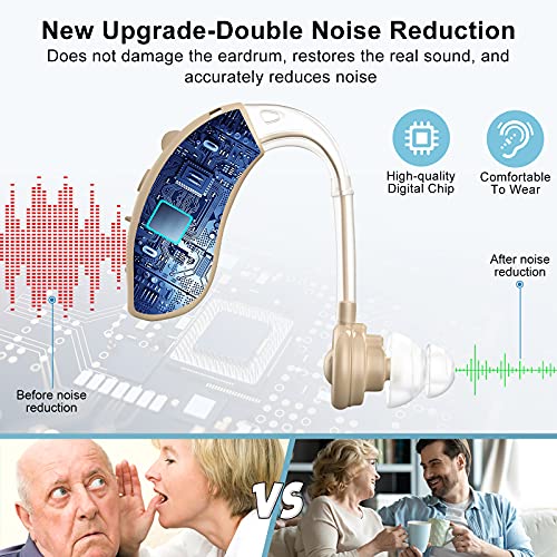 Hearing Aids, Enjoyee Hearing Aids for Seniors Invisible Rechargeable