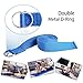 Arltb Yoga Block 2 Pack Yoga Bricks 9″ x 6″x 4″ with Metal D-Ring Yoga Strap Combo Set, Eco-Friendly EVA Foam Exercise Yoga Blocks, Improve Stability and Balance, Lightweight – Odor Resistantthumb 3