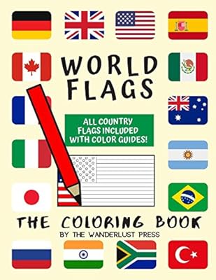 Download World Flags The Coloring Book A Great Geography Gift For Kids Free HD Wallpaper World Flags The Coloring Book A Great Geography Gift For Kids Desktop Wallpaper
