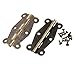 dophee 10Pcs Vintage Style Butterfly Decorative Hinges for Wooden Jewelry Box Case Cabinet Drawer - 2.01