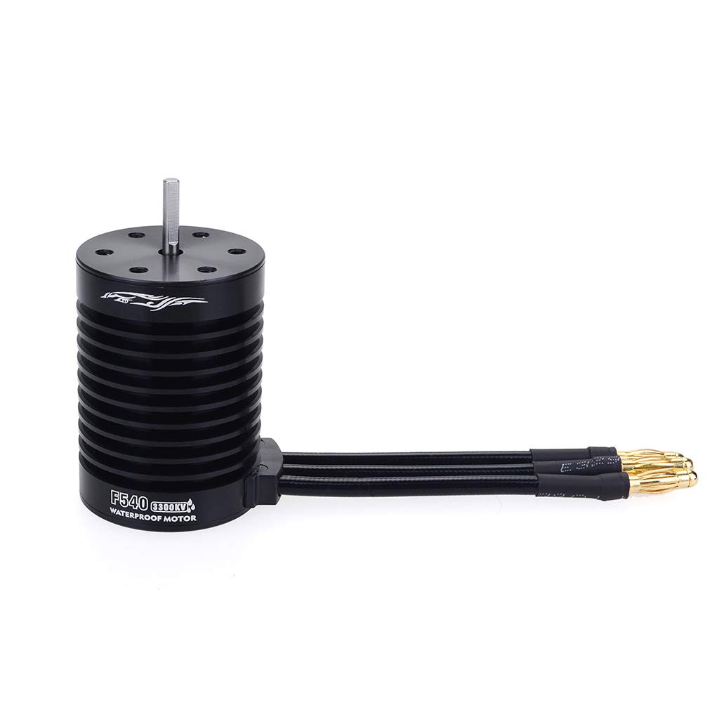 Fasizi Waterproof F540 V2 3300KV Sensorless Brushless Motor for 1/10 RC Vehicles Car Parts