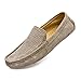 UNN Mens Loafers Casual Boat Shoes Genuine Leather Slip On Driving Moccasins Hollow Out Breathable Flats
