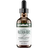 Nutramedix Nutra BRT - Liquid Herbal Supplement for Gut Health & Immune Support - Cumanda Bark & Houttuynia Leaf for Digestive Health - Immune System Booster Supplement (60mL)