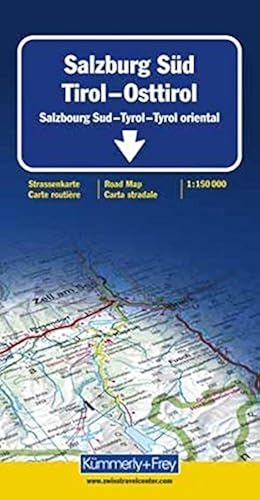 Download Carte routière : Salzbourg Sud - Tyrol - Tyrol Oriental PDF