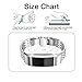 Libra Gemini Replacement Metal Fitbit Charge 2 Bands for Fitbit Charge 2 Watch