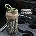 BlenderBottle SportMixer Sleek Shaker Bottle, Realtree Camo, 28-Ounce