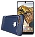 TUDIA Essential Phone PH-1 Case, Carbon Fiber Design Lightweight [TAMM] TPU Bumper Shock Absorption Cover for Essential Phone PH-1 (Navy Blue)