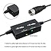 HotCat HDTV Antenna 120+ Miles Long Range Indoor Digital HDTV Antenna with 2019 Newest Type Switch Console Amplifier Signal Booster，USB Power Supply and 17 Feet Highest Performance Coaxial Cable-Black