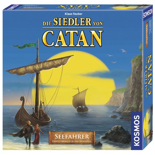 KOSMOS 682705 CATAN - Seefahrer, Erweiterung Zu CATAN - Das Spiel, Strategiespiel Für 3-4