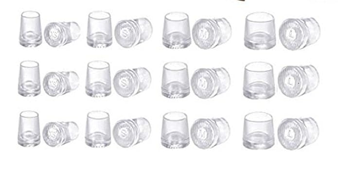 Anseke 12 Paare Absatzschoner Stöckelstulpen Fersenschutz Stöckelschuh Absatzschutz Gastgeschenk High Heel Schutz Protectors 