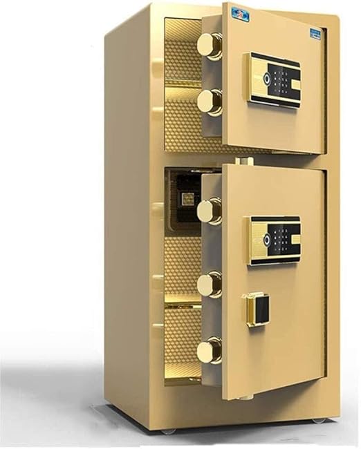 Safes, Electronic Safe,Fingerprint Password Safe, DoubleDoor