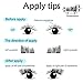 Magnetic Eyelashes, Magnetic Lashes Extensions Short 3D Reusable No Glue Ultra Soft & Thick For Natural Look (1 Pairs 4 Pieces) Black