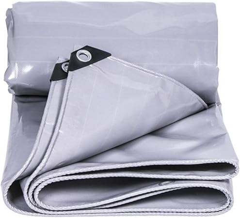 Telo Impermeabile PVC 1x1,5m - 520g/m², Con Occhielli, Per Esterno, Giardino, Serra - Foto 12