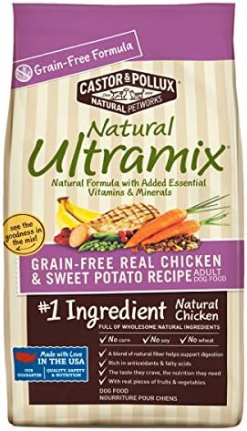 Natural Ultramix Grain Free Chicken & Sweet Potato Food, 25 lb